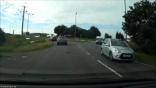 Silver Citroen C3 (AV61ZDJ)