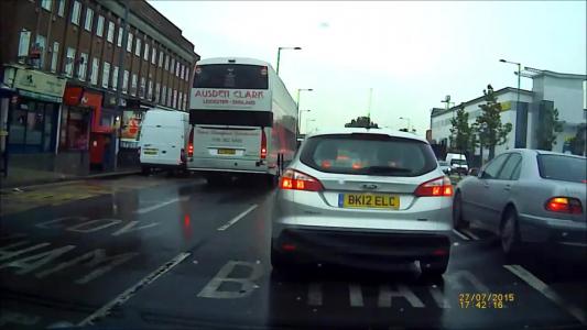 Silver Ford Focus (BK12ELC)