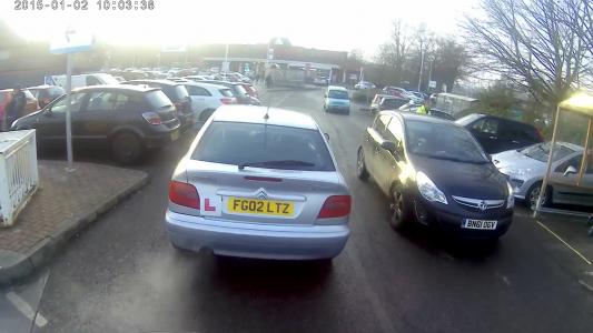 Black Vauxhall Corsa sxi ac (BN61OGV)