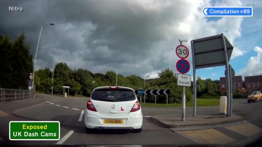 White Vauxhall Corsa (CA61NDG)