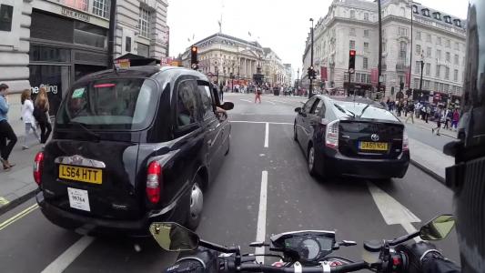 Black Toyota Prius (DA60NSE)