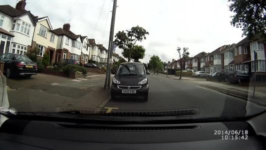 Black Smart Fortwo (EX14TXE)