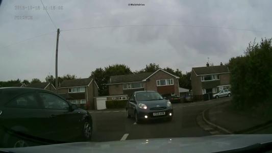Grey Nissan Micra (FE61AXW)