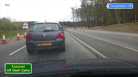 Purple Peugeot 307 (HV51YAE)