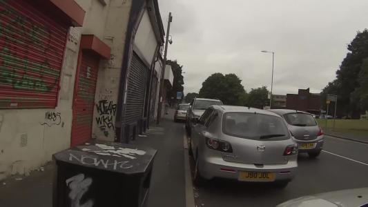Silver Mazda 3 (J90JOL)