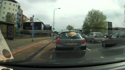 Grey Peugeot 207 (LG07ZHD)