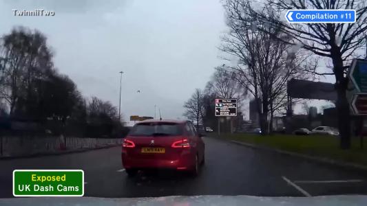 Red Peugeot 308 (LN15AAY)