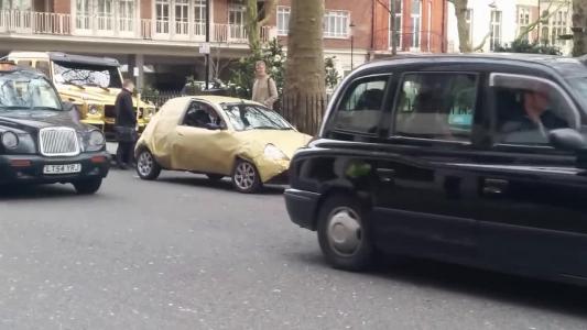 Black London taxis int Tx ii (LT54YRJ)