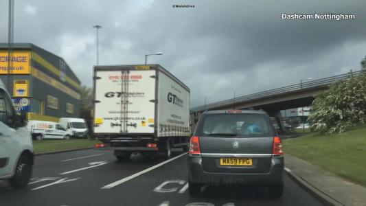 Grey Vauxhall Zafira (MA59FPG)