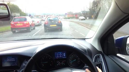 Black Alfa romeo Mito (MF59LLZ)