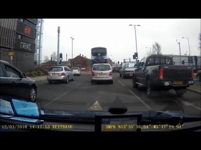 Black Toyota Hilux (MJ09CSX)