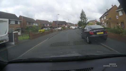 Black Mercedes C 220 (MT53FFJ)