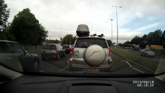 Silver Toyota Rav4 (NC09FFJ)