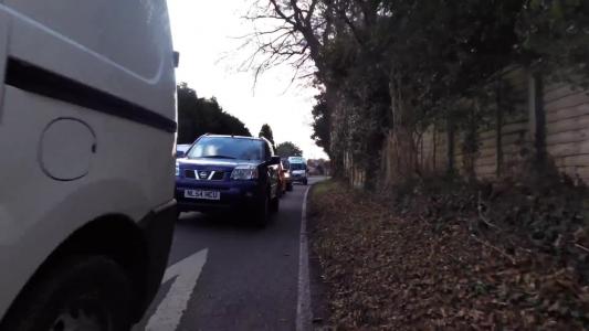 Blue Nissan X-trail (NL54HCU)