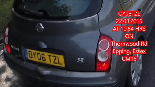 Grey Nissan Micra (OY06TZL)