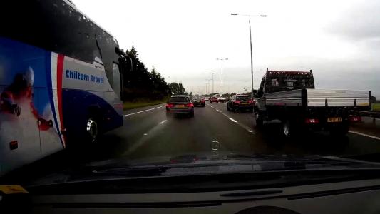Silver Ford Transit (RF15THX)