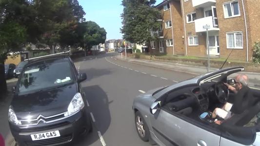 Black Citroen Berlingo (RJ14GAS)