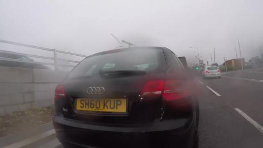 Black Audi A3 (SH60KUP)