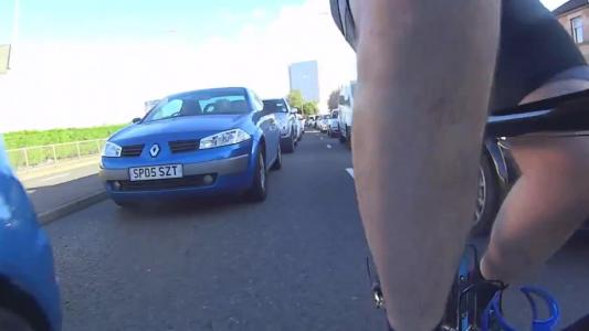 Blue Renault Megane (SP05SZT)