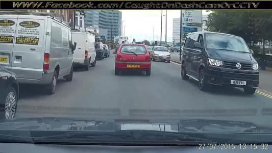Black Volkswagen Transporter (VE15FBC)