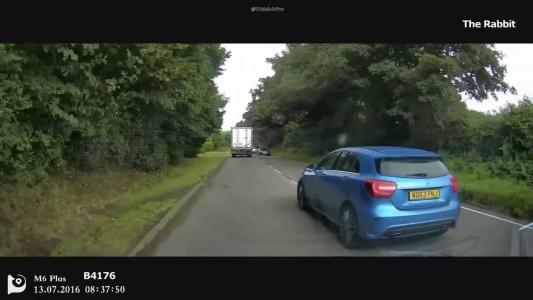 Blue Mercedes-benz A 180 (WD63PNJ)