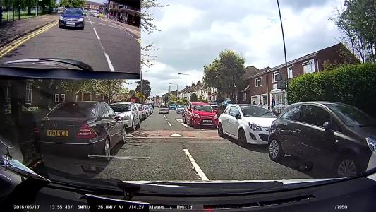 Black Mercedes C 230k (WN54NDZ)