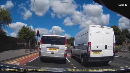 White Fiat Ducato (WN61LZC)