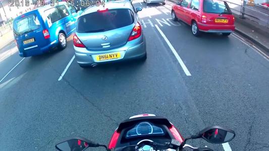 Red Nissan Micra (X839LFV)