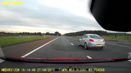 Silver Vauxhall Insignia (YX59YSK)