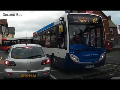 Multi-coloured Alexander dennis (YX63ZTR)