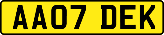 AA07DEK
