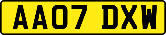 AA07DXW