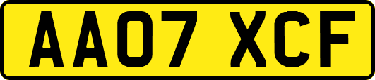 AA07XCF