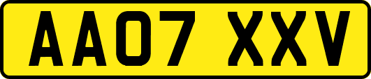 AA07XXV