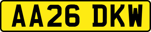 AA26DKW