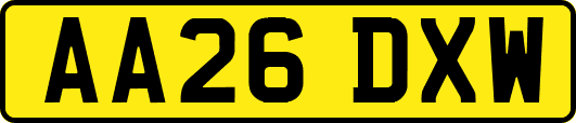 AA26DXW