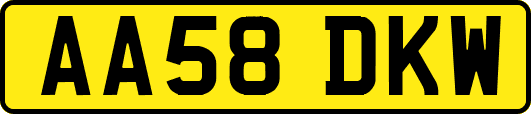 AA58DKW