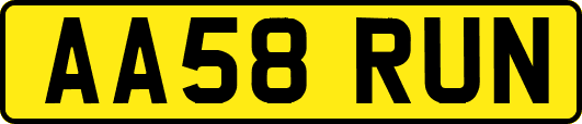 AA58RUN