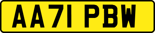 AA71PBW