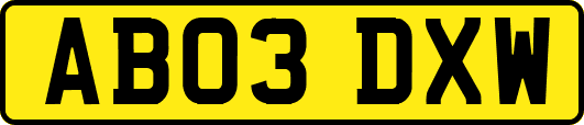 AB03DXW
