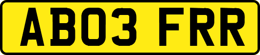 AB03FRR