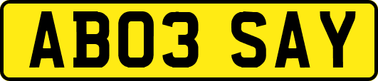 AB03SAY