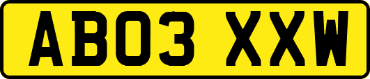 AB03XXW