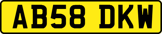 AB58DKW