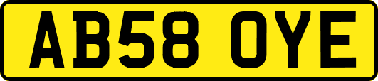 AB58OYE