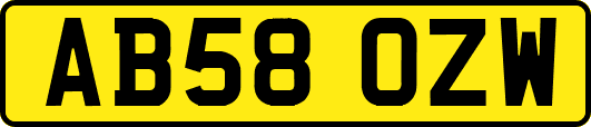 AB58OZW