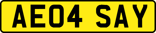 AE04SAY