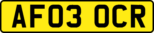 AF03OCR