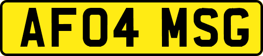 AF04MSG