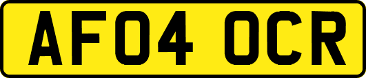 AF04OCR